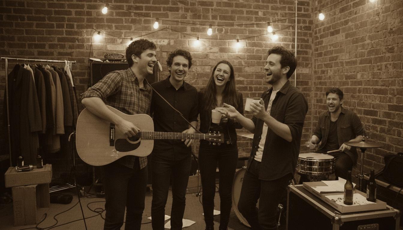 За кулисами